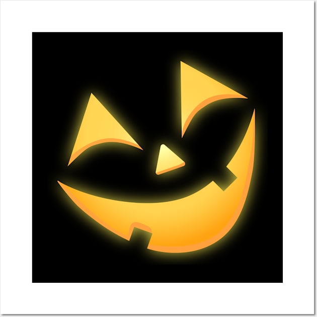 Pumpkin Face Costume For Men Women Halloween Wall Art by Schwarzweiss